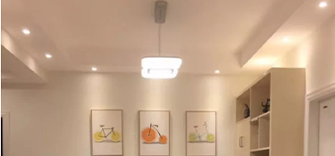 杭州新房裝修效果，燈飾效果襯托很重要